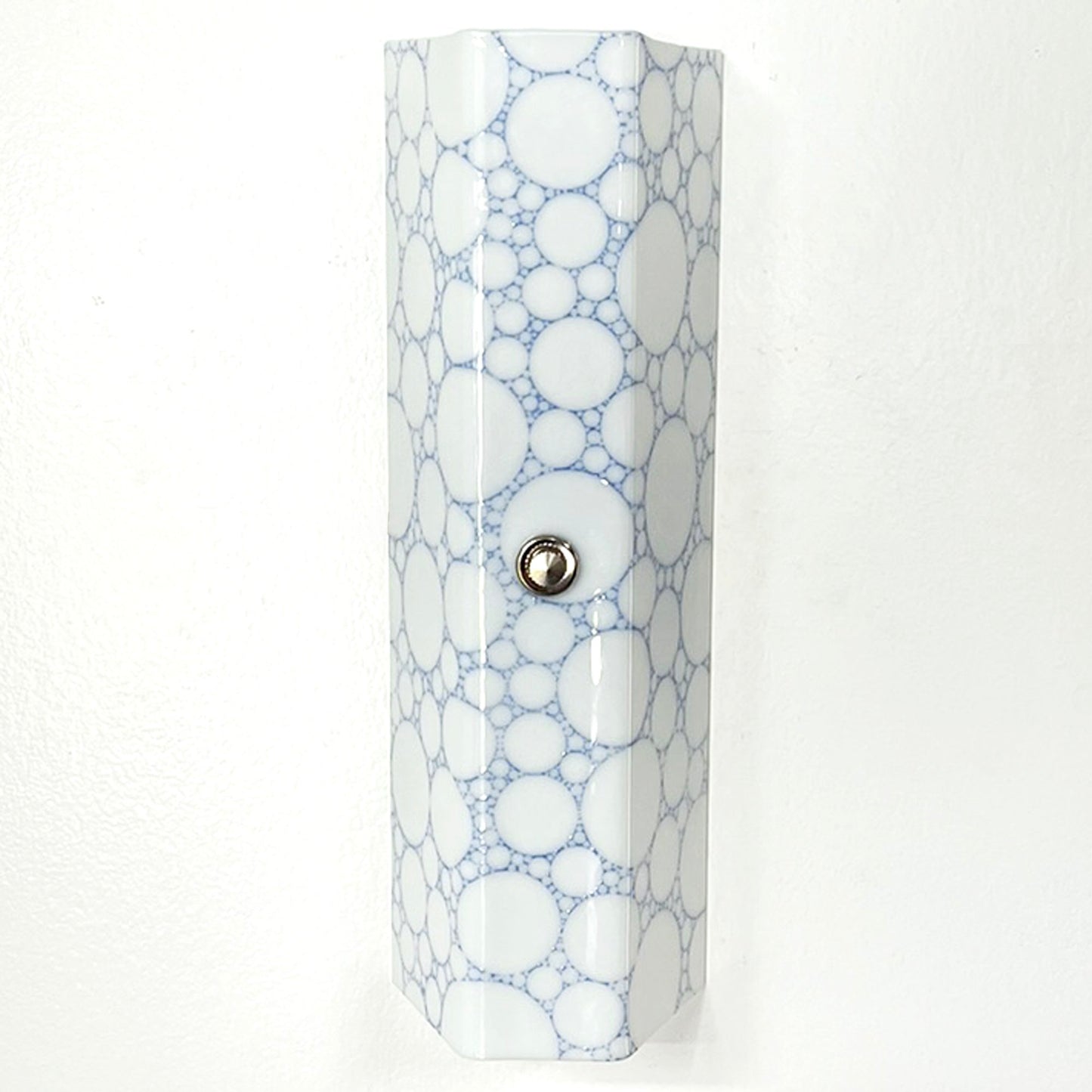 Bathroom Wall Sconce, Blue Bubbles