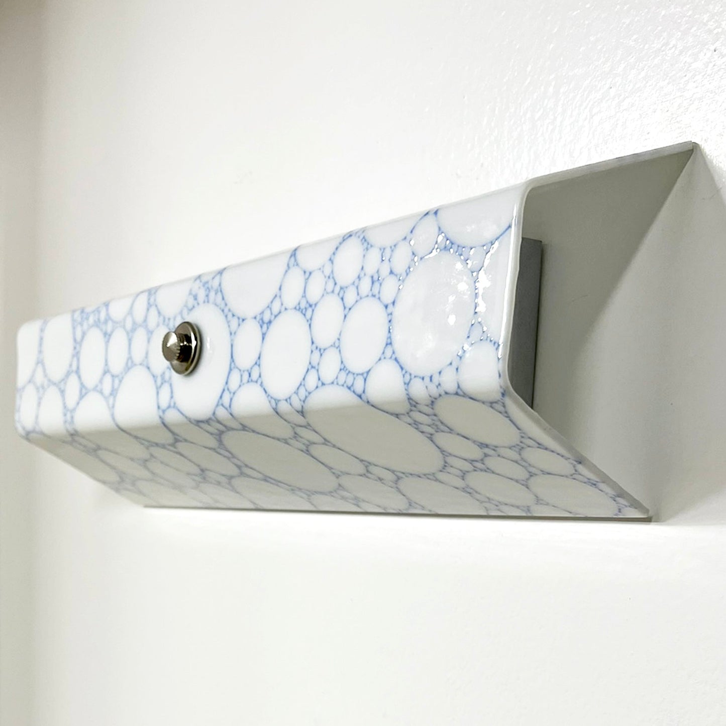 Bathroom Wall Sconce, Blue Bubbles