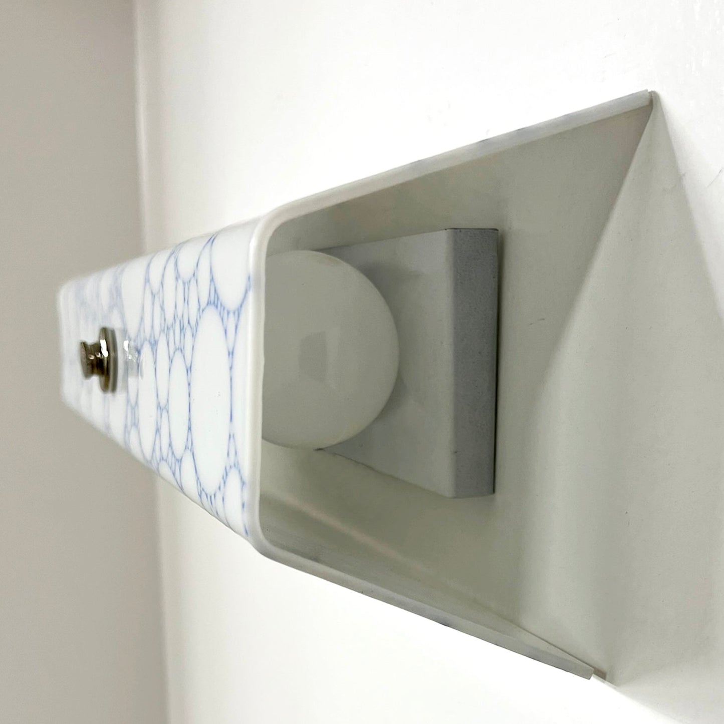 Bathroom Wall Sconce, Blue Bubbles