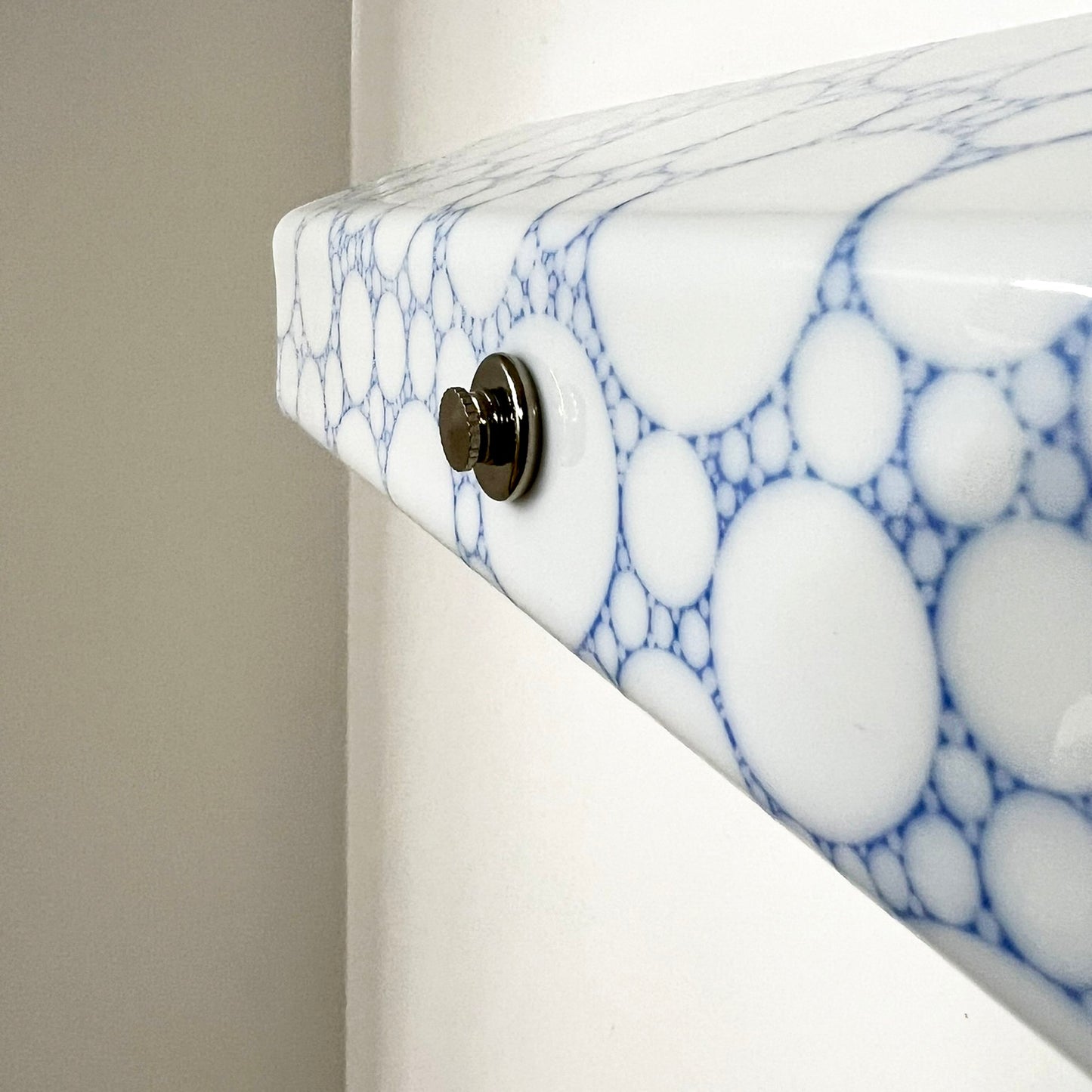 Bathroom Wall Sconce, Blue Bubbles
