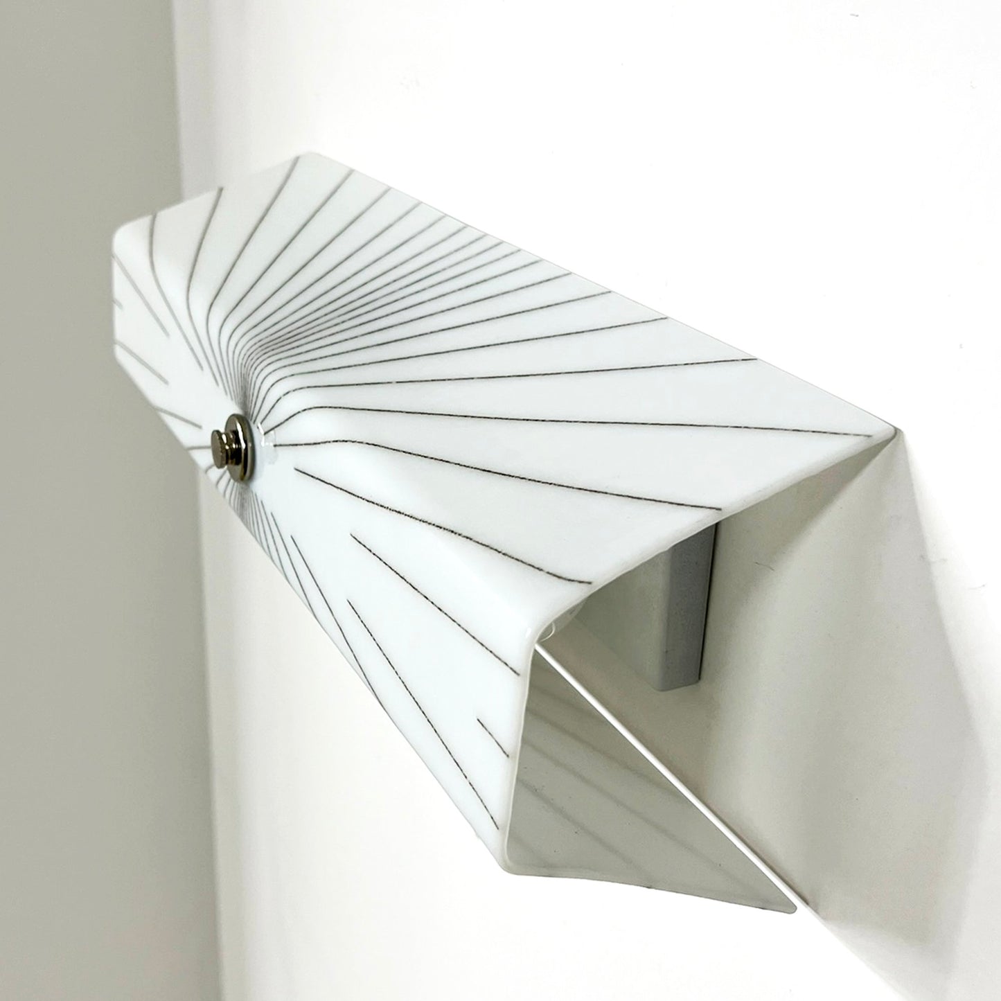 Bathroom Wall Sconce with Starburst Pattern