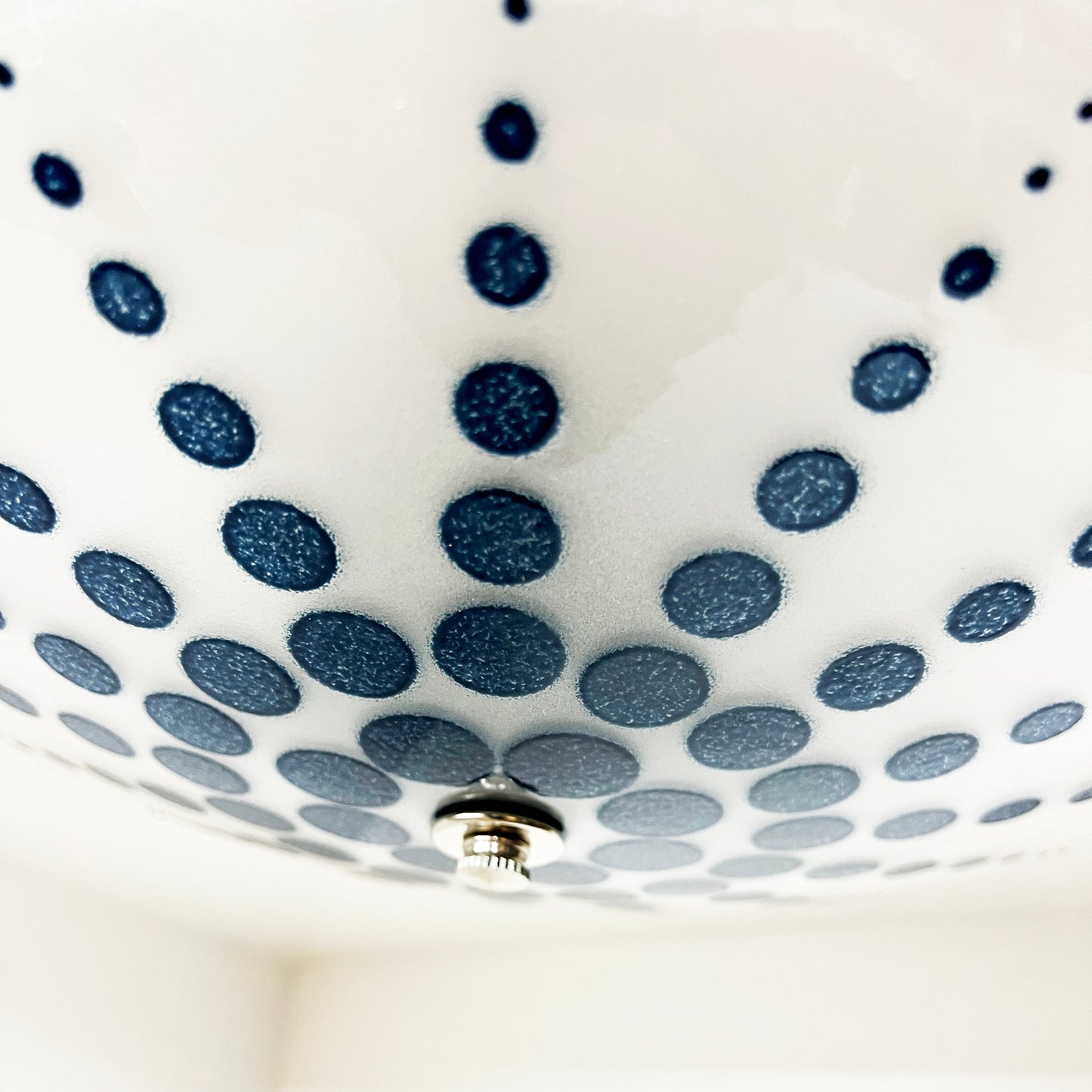 The Dewdrop Ceiling Light in Aventurine Blue