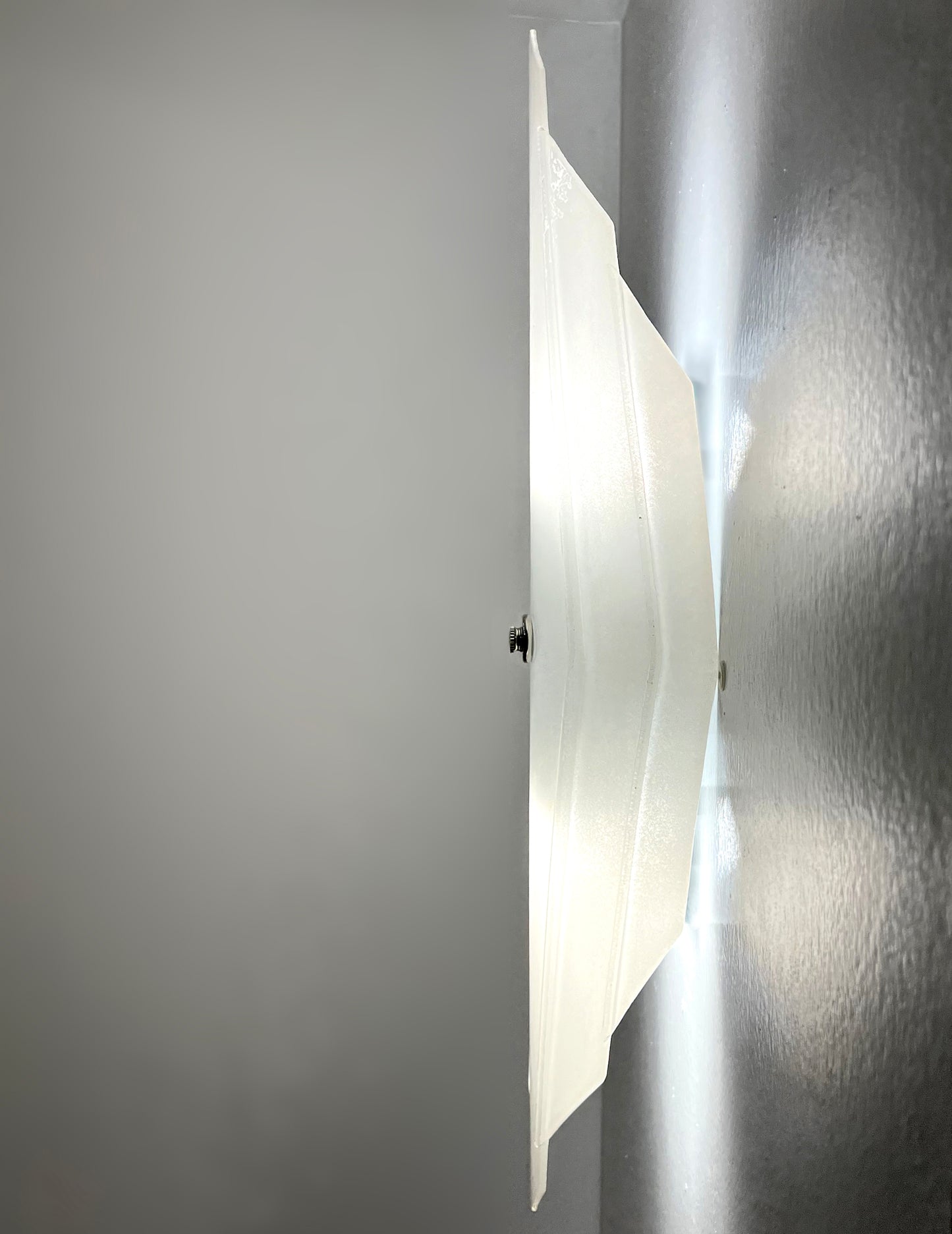 The Diamond Wall Sconce, Ice White