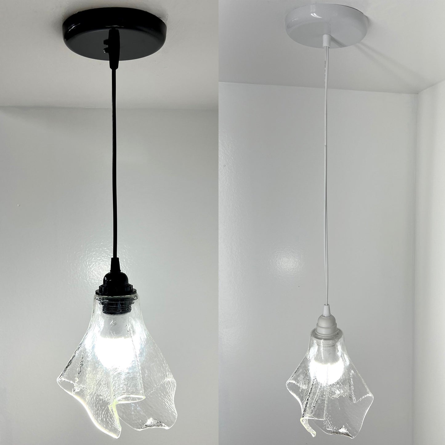 The Handkerchief Pendant Light, Clear Glass