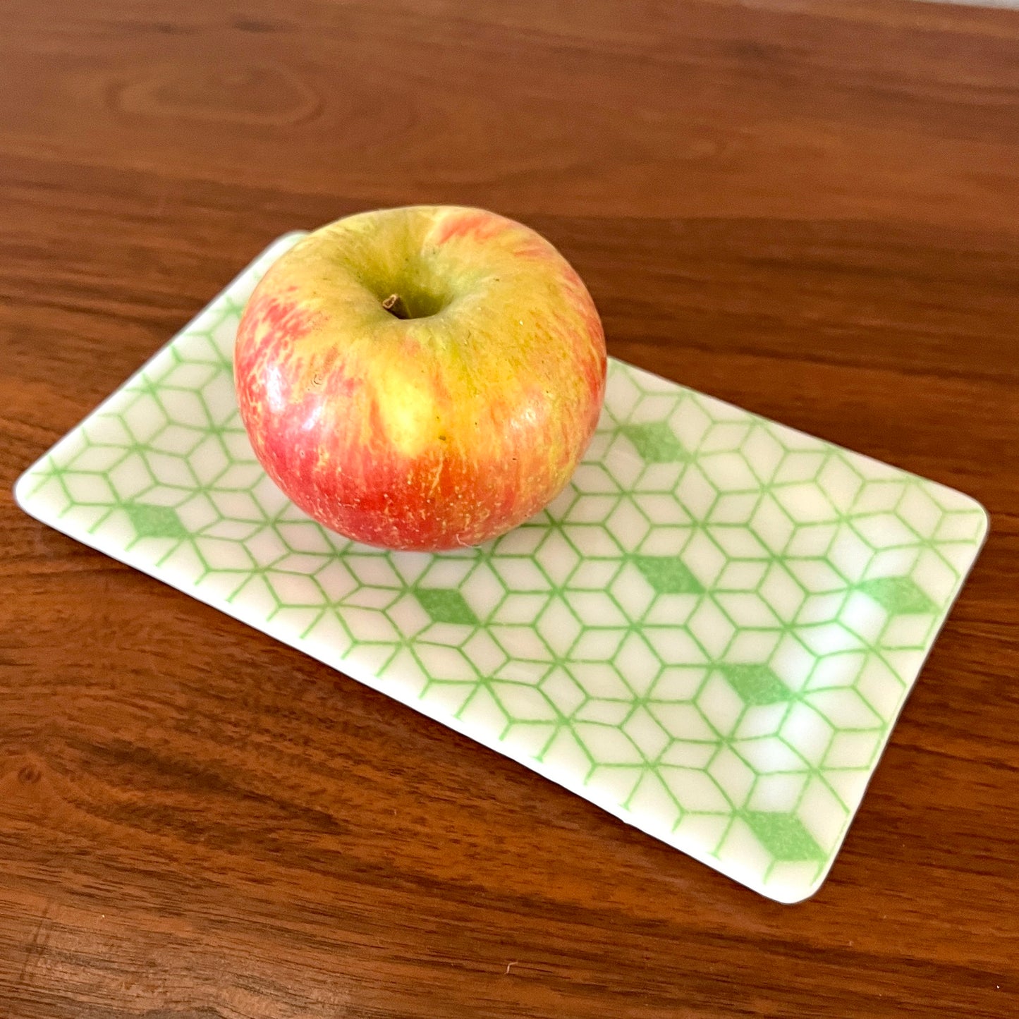 Cubic Tray, Jade Green