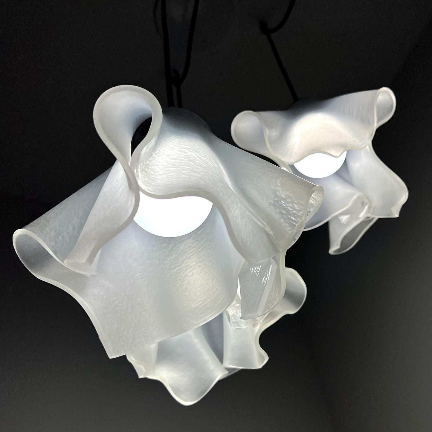 The Handkerchief Pendant Light, Frosted Clear