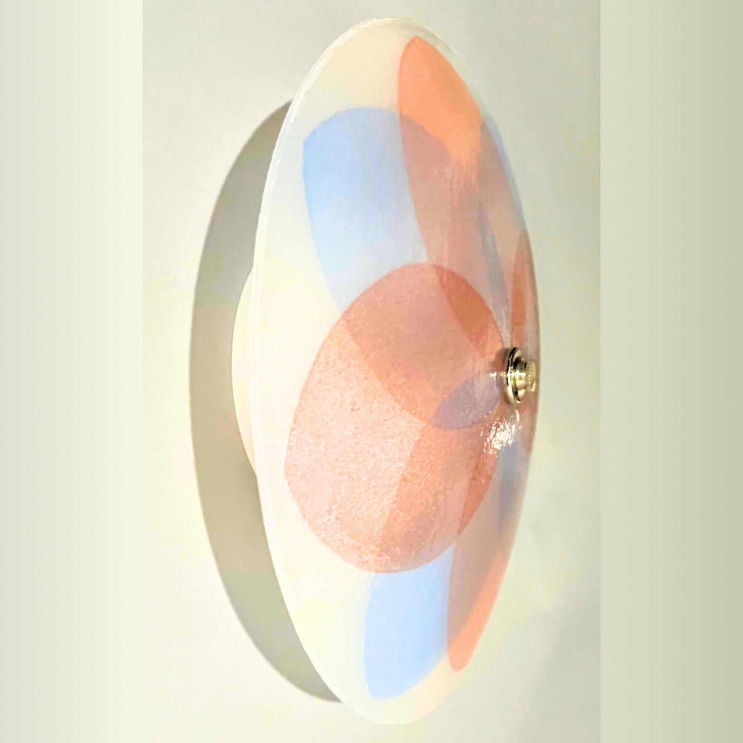 The Lotus Ceiling Light, Pink and Blue