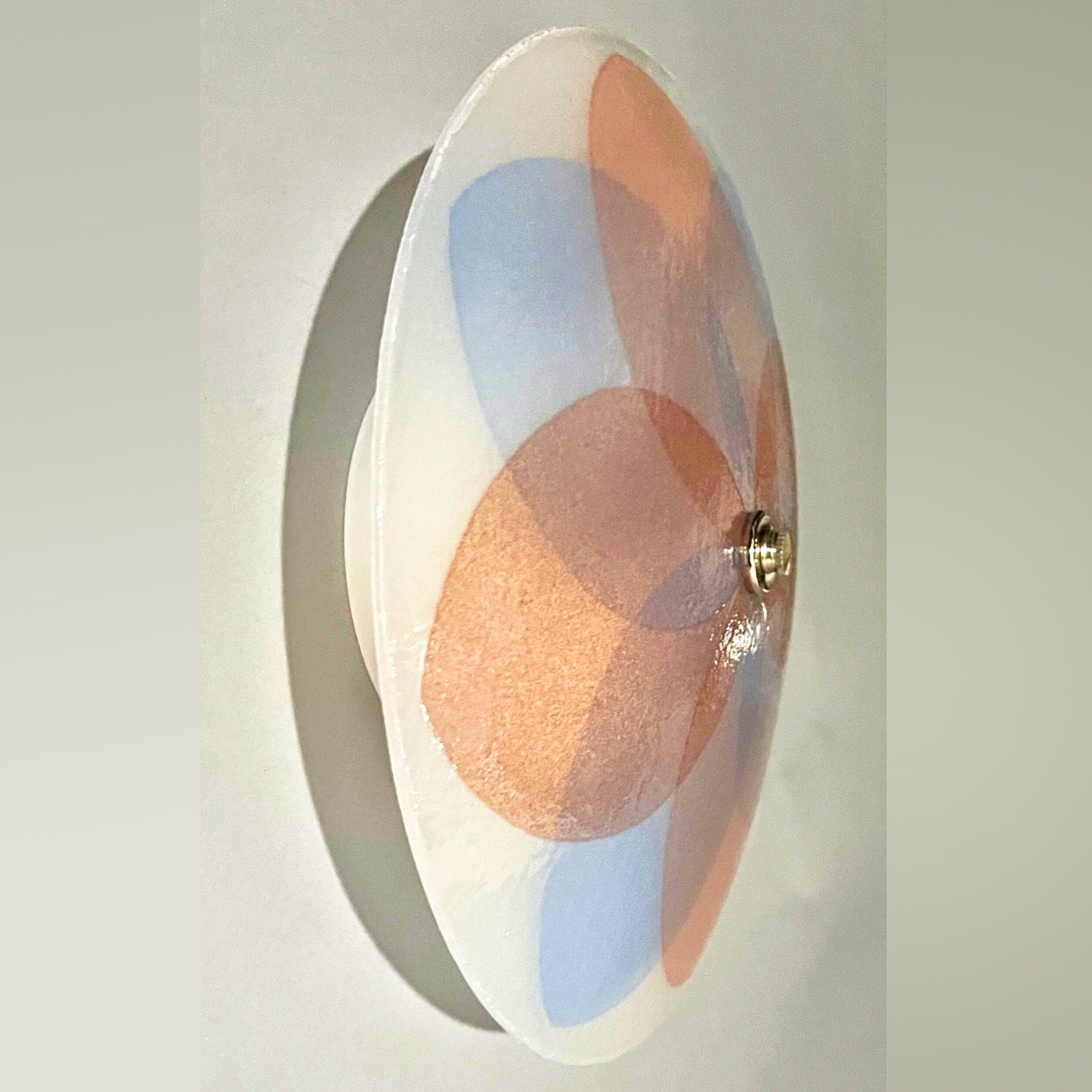 The Lotus Ceiling Light, Pink and Blue
