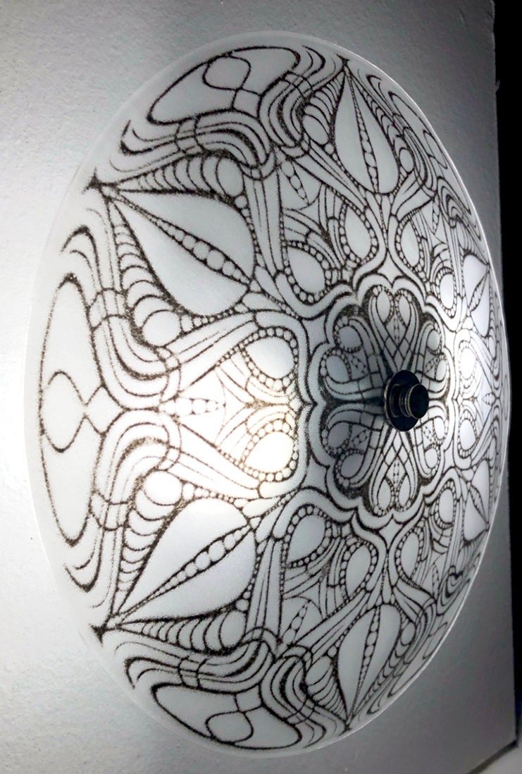 The Nouveau Ceiling Light