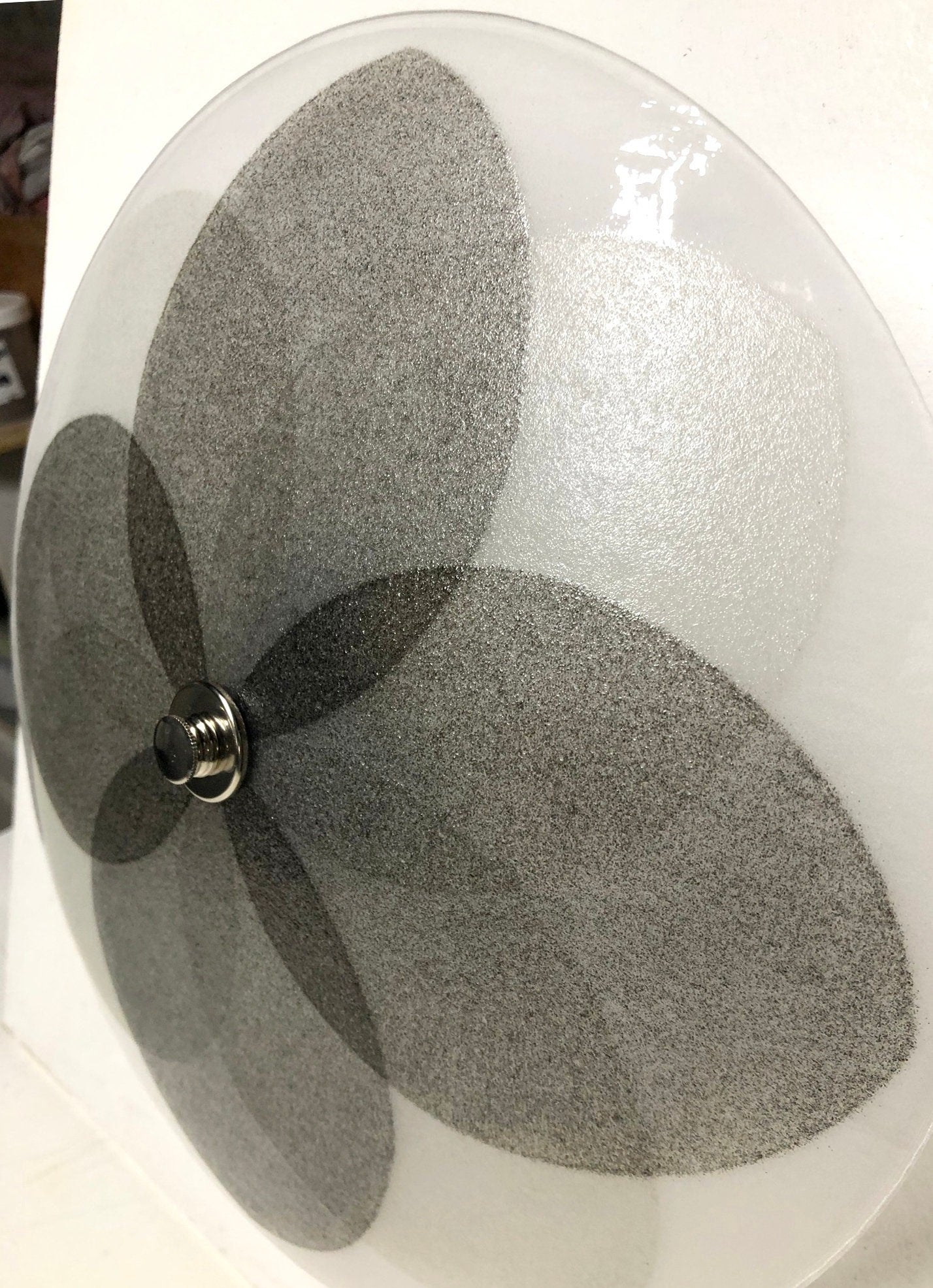 The Lotus Ceiling Light, Grey and Charcoal