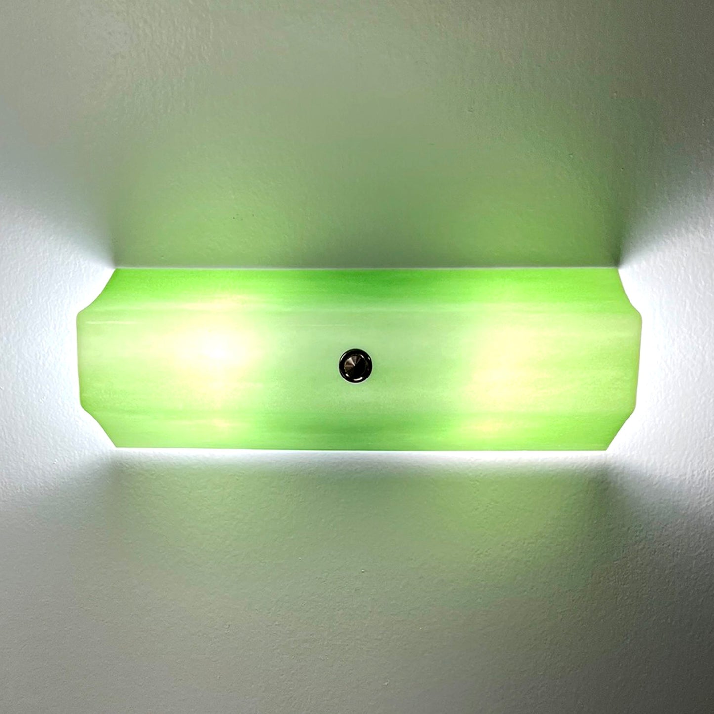 Bathroom Wall Sconce, Spring Green