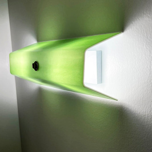 Bathroom Wall Sconce, Spring Green