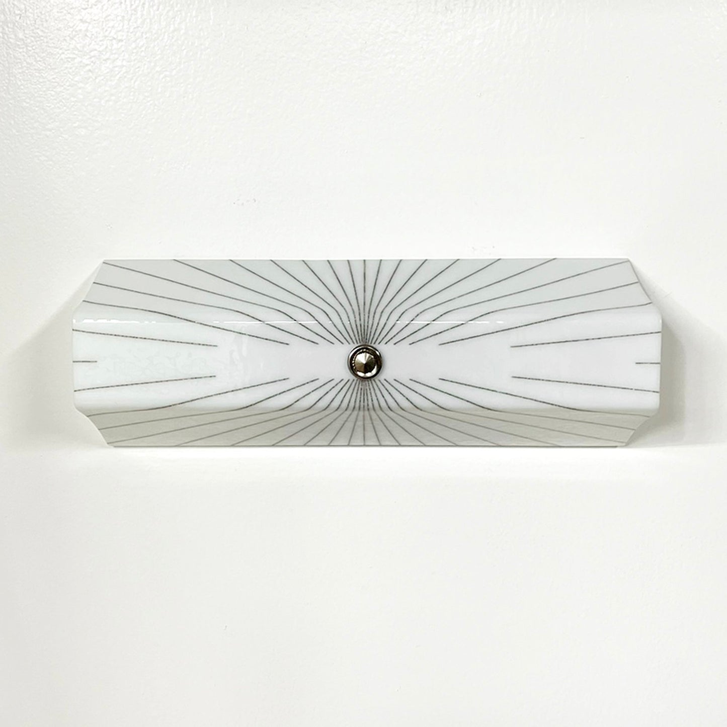 Bathroom Wall Sconce with Starburst Pattern