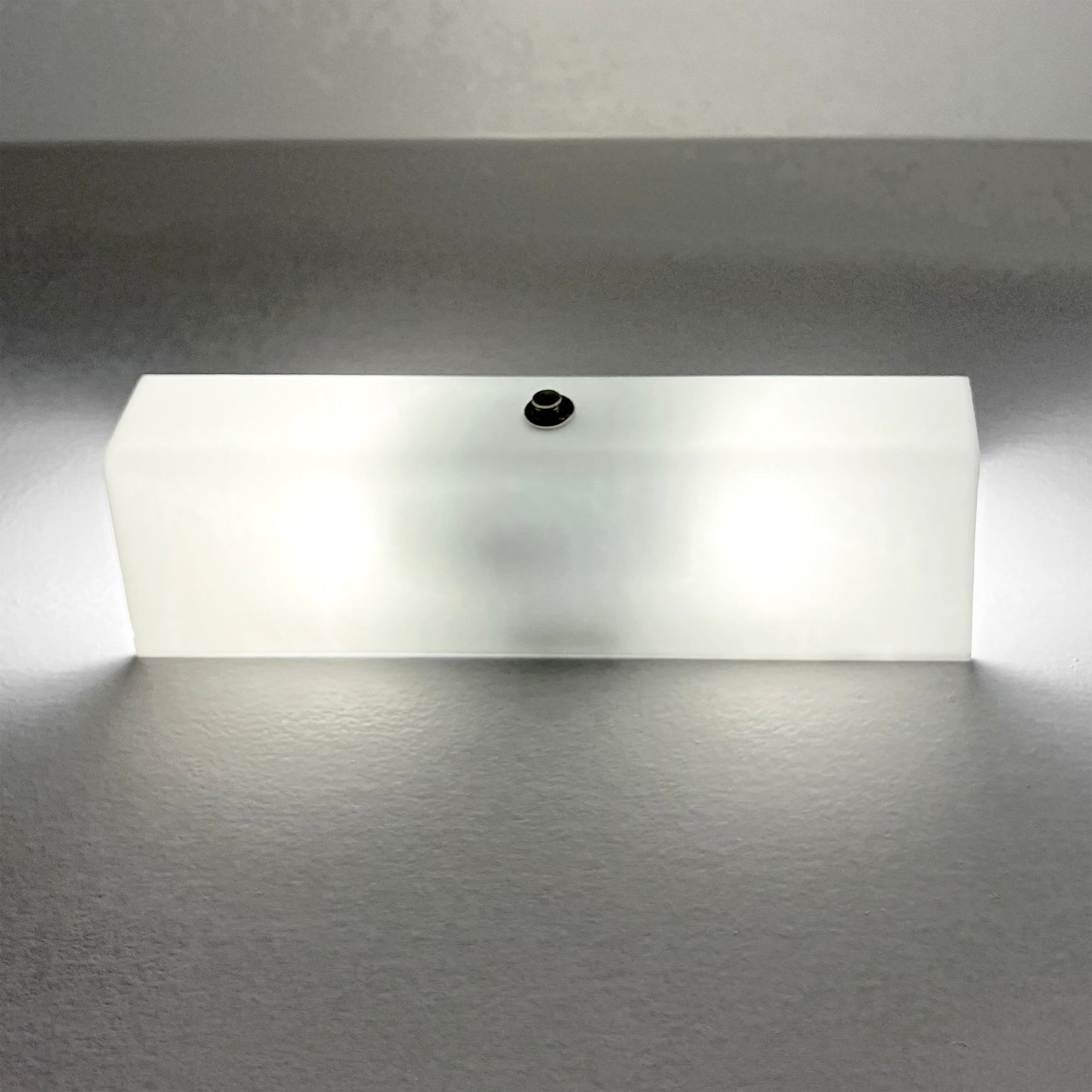 Bathroom Wall Sconce, White