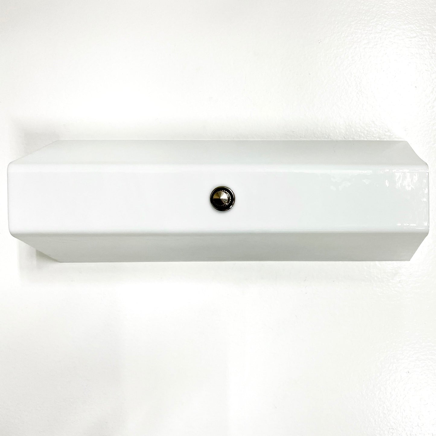 Bathroom Wall Sconce, White