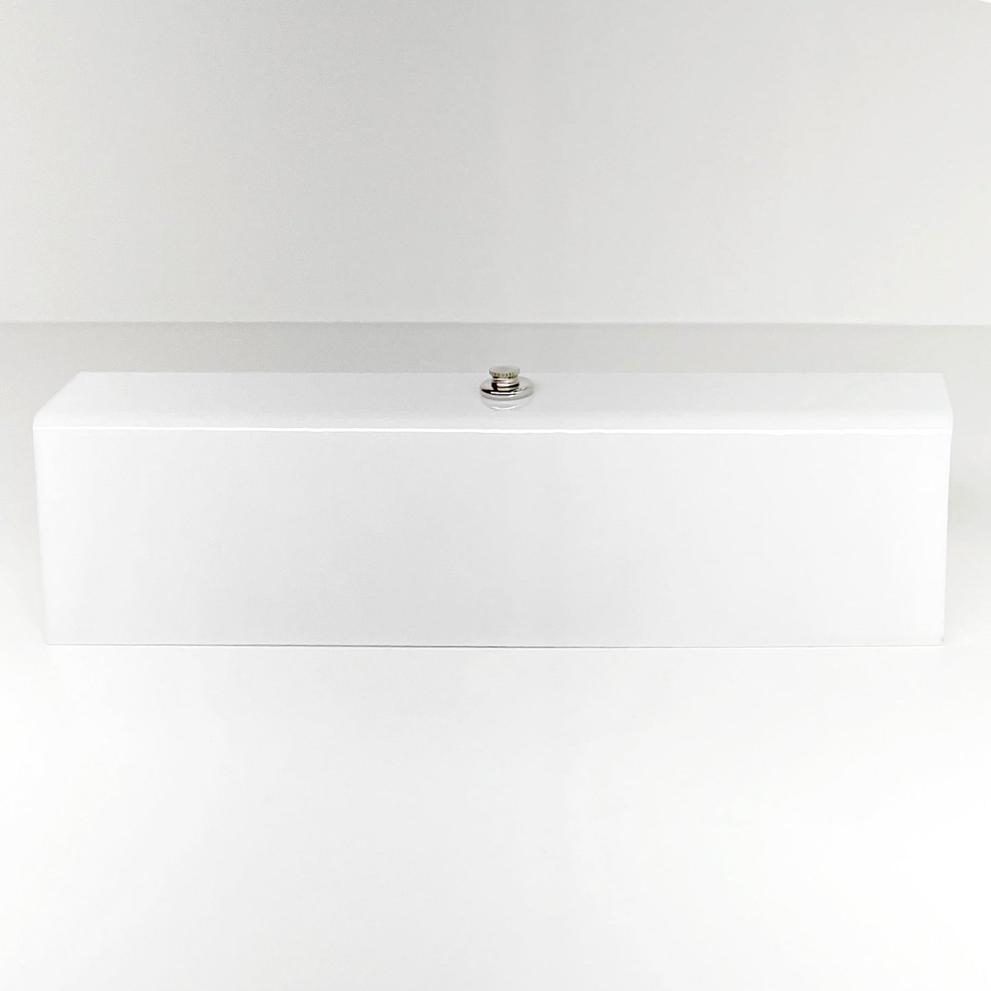 Bathroom Wall Sconce, White