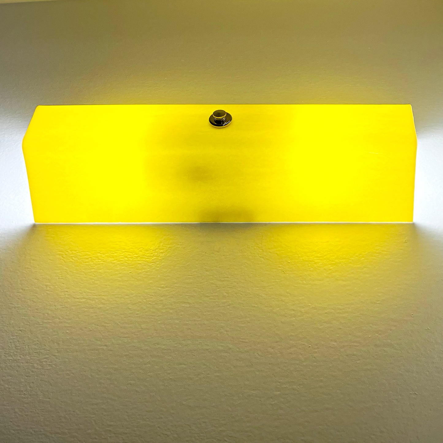 Bathroom Wall Sconce, Marigold Yellow