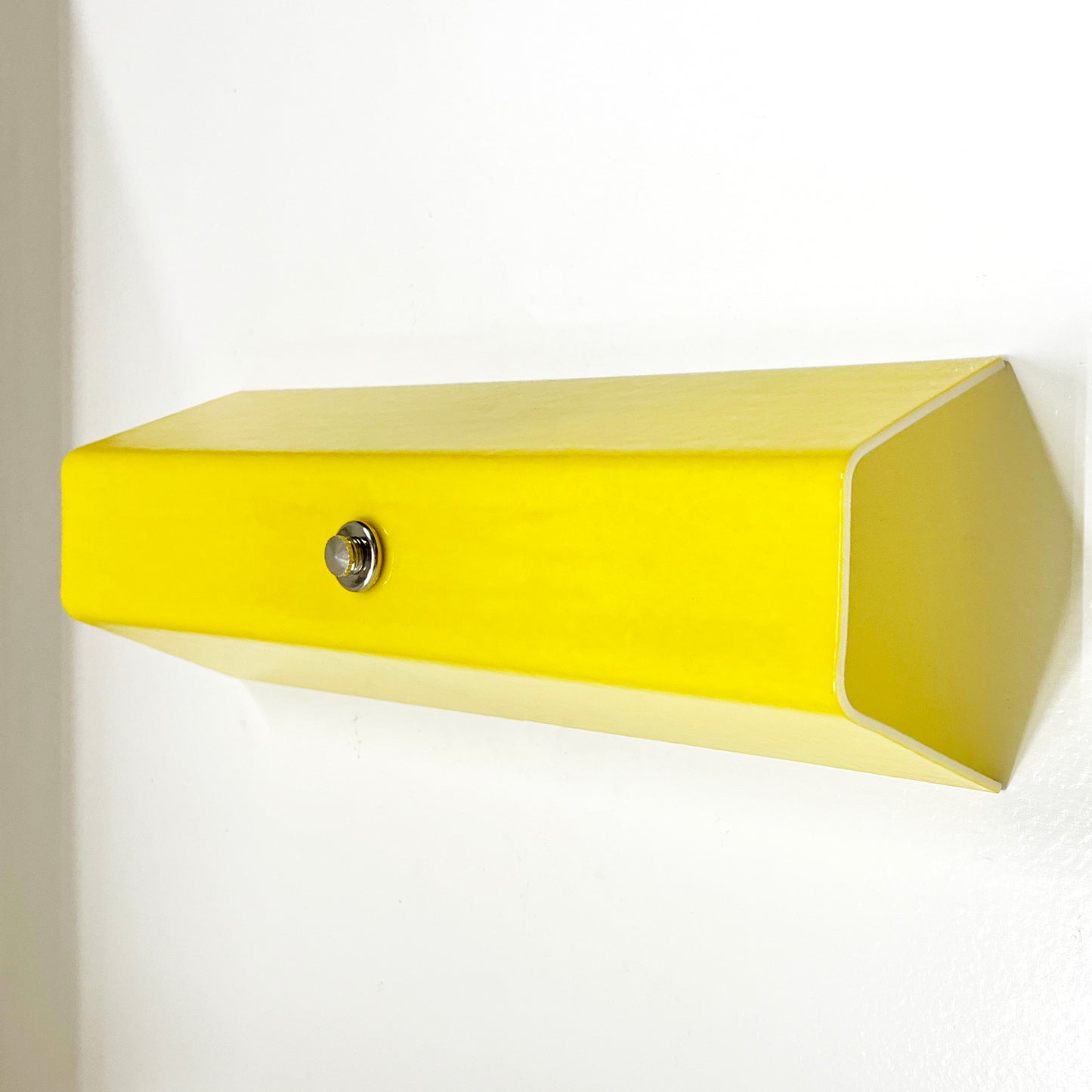 Bathroom Wall Sconce, Marigold Yellow