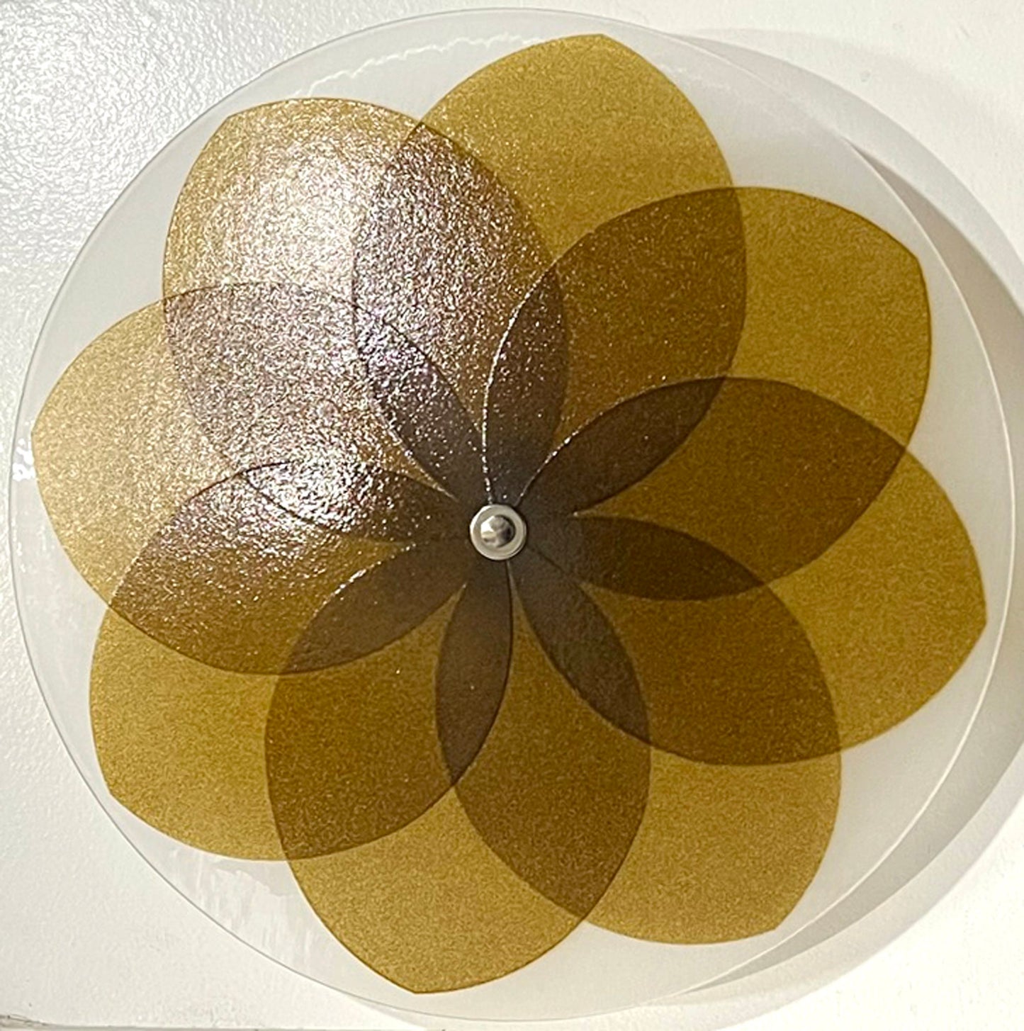 The Lotus Ceiling Light, Brown