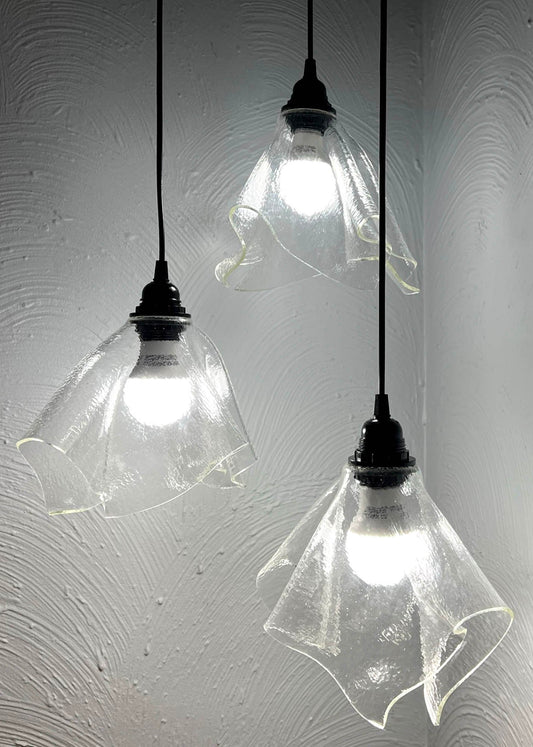 The Handkerchief Pendant Light, Clear Glass