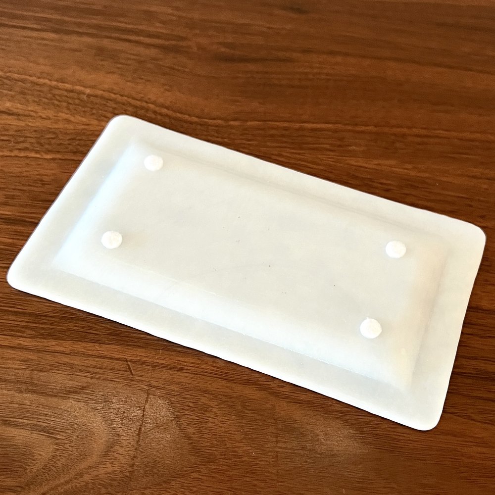 Bubbles Tray, Aventurine Blue