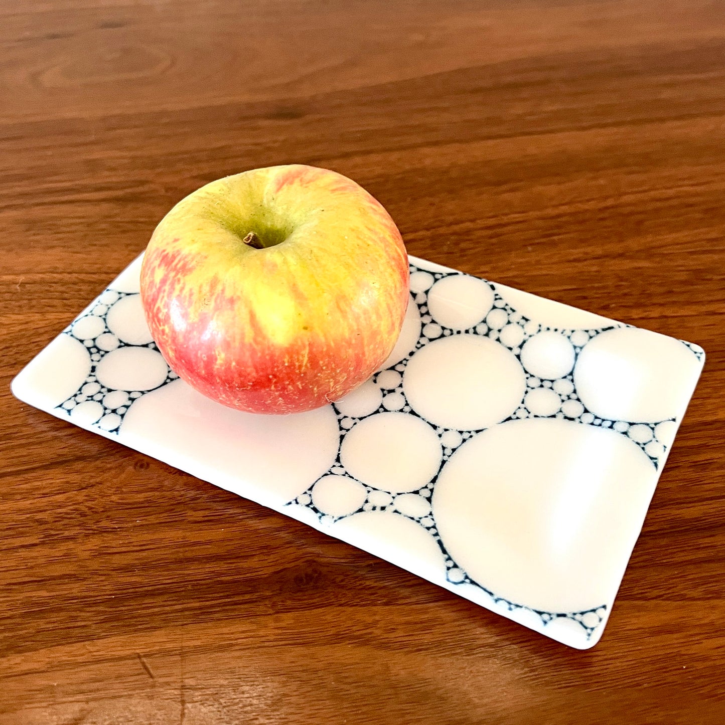 Bubbles Tray, Aventurine Blue