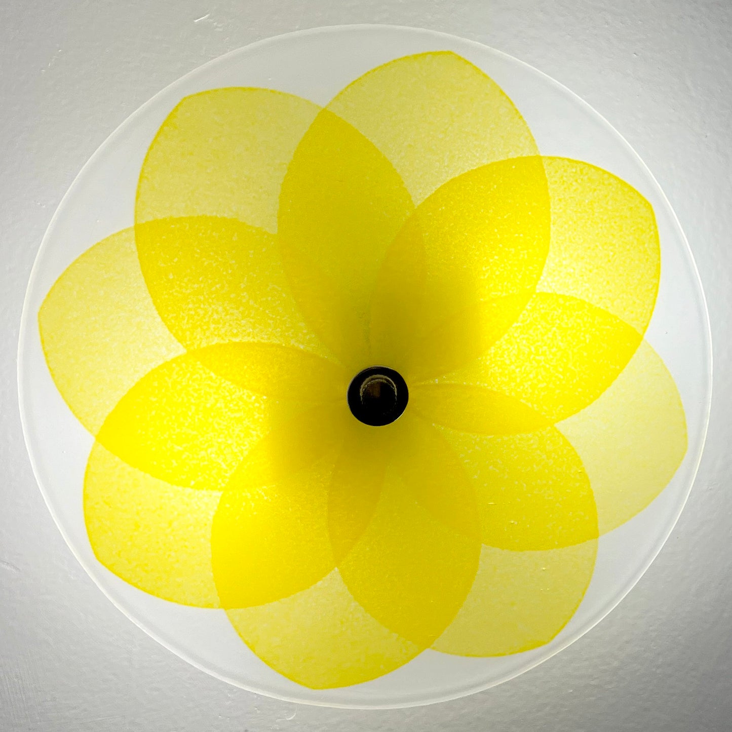 The Lotus Ceiling Light, Marigold Yellow