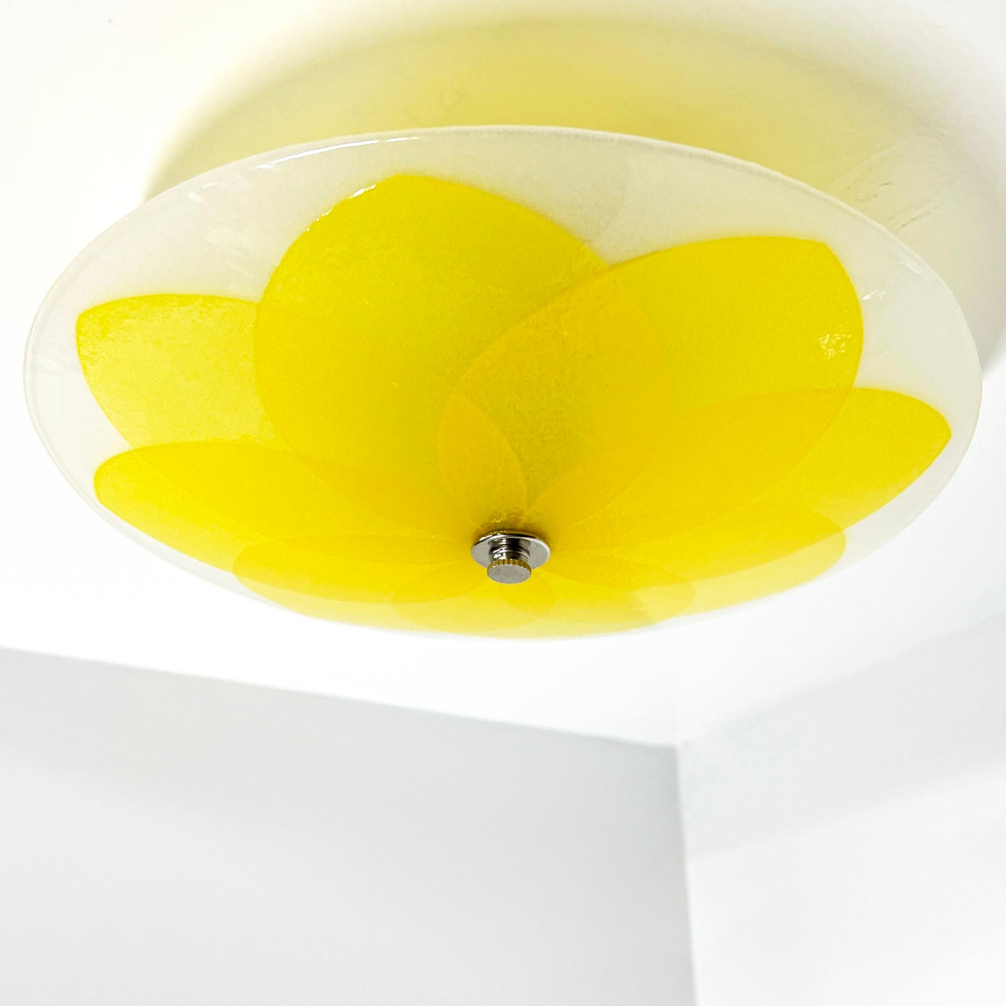 The Lotus Ceiling Light, Marigold Yellow