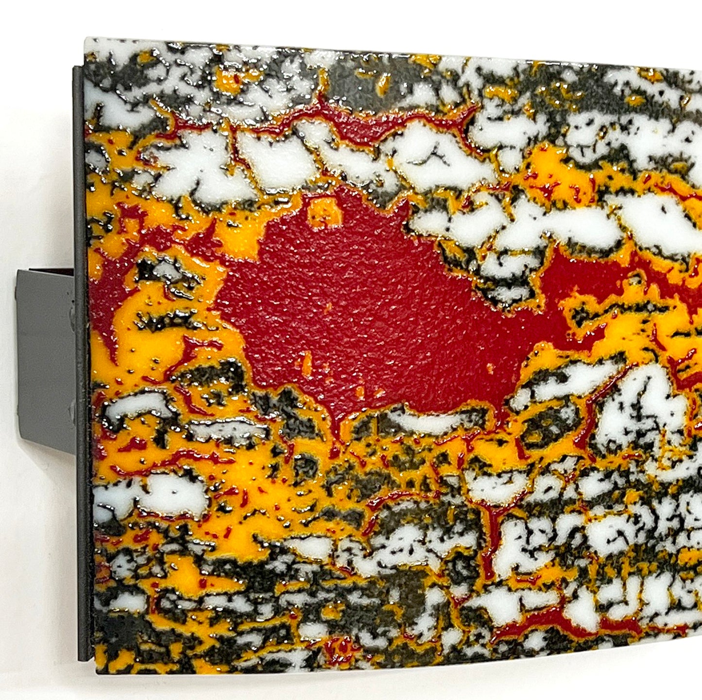 The N2A Wall Sconce Handmade Art Glass Fused Glass