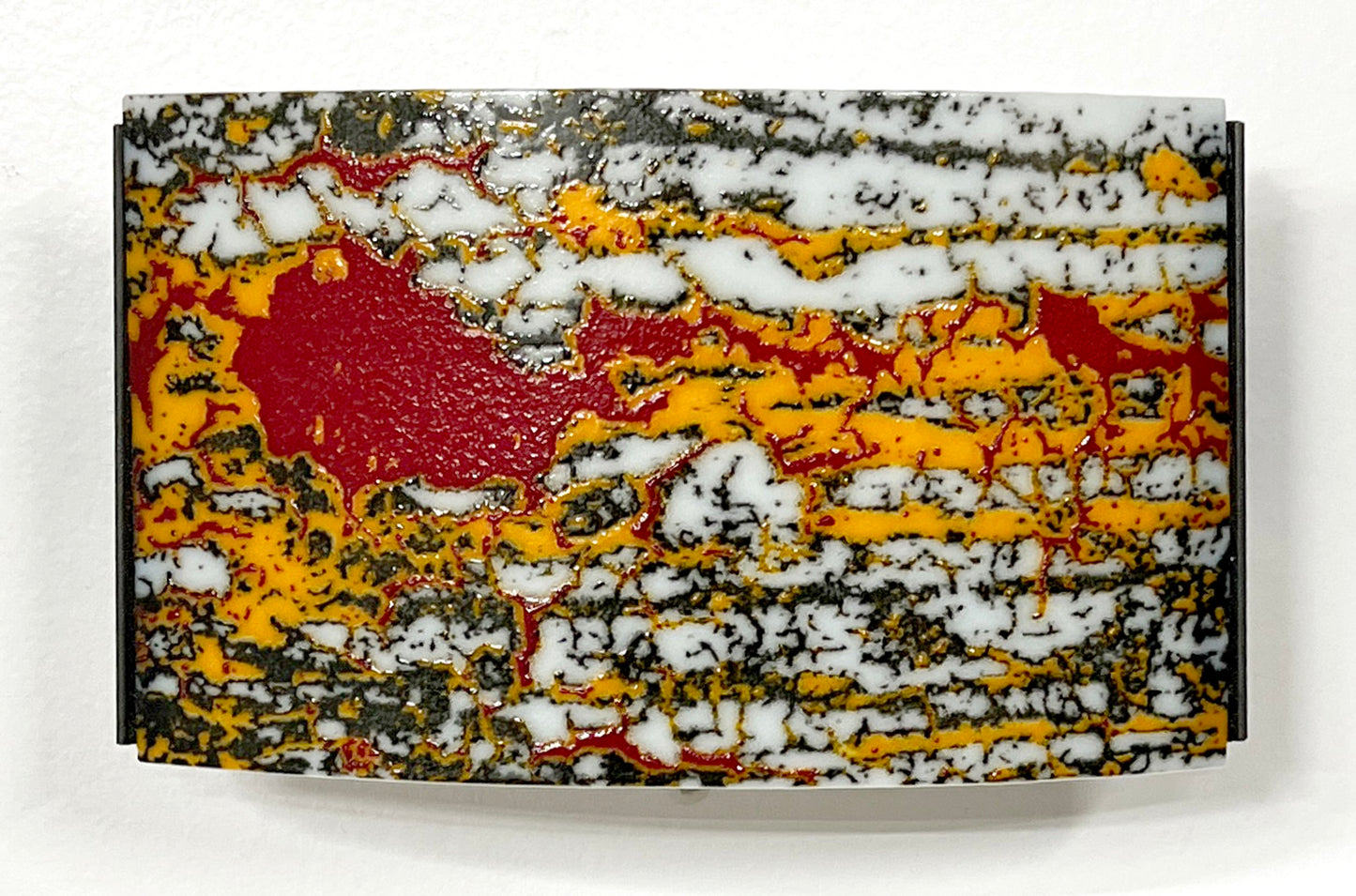The N2A Wall Sconce Handmade Art Glass Fused Glass