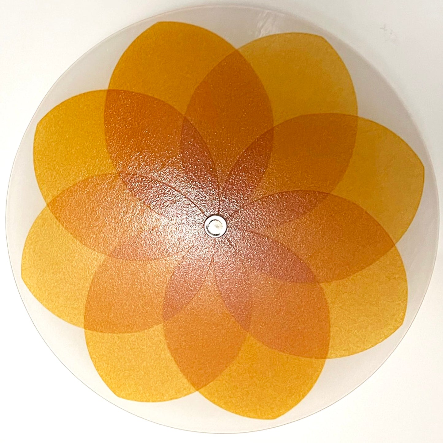 The Lotus Ceiling Light, Orange