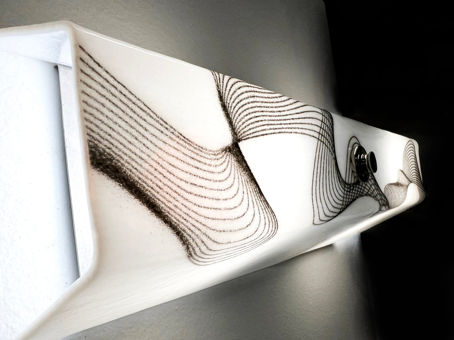 Bathroom Wall Sconce, Frequency Pattern