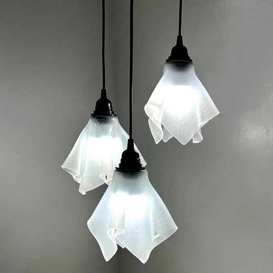 The Handkerchief Pendant Light, Frosted Clear