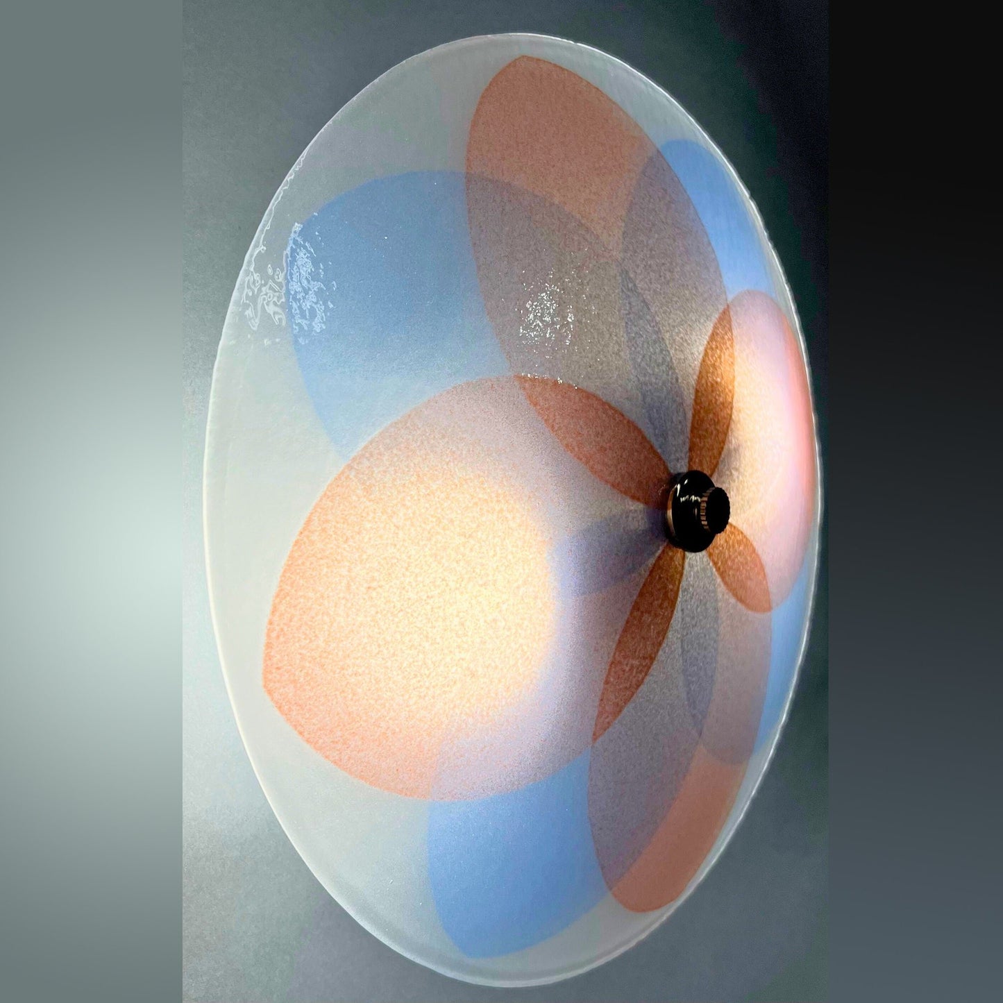 The Lotus Ceiling Light, Pink and Blue